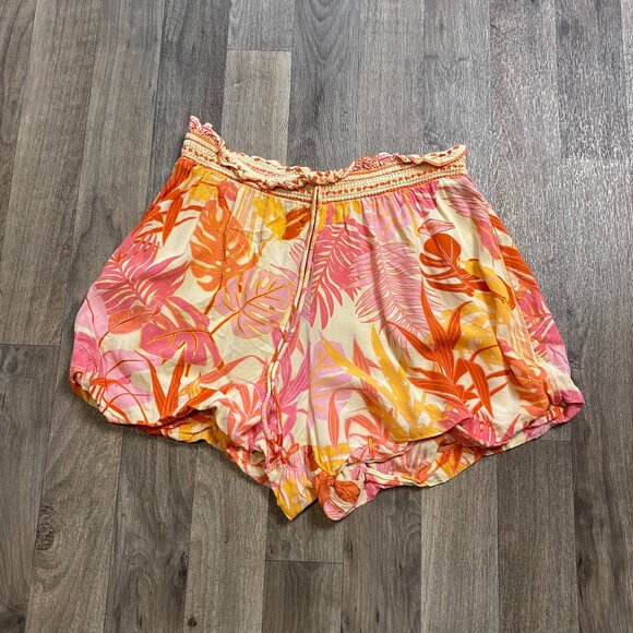 Haute Hippie Tropical Floral Shorts Size Small - Picture 1 of 7